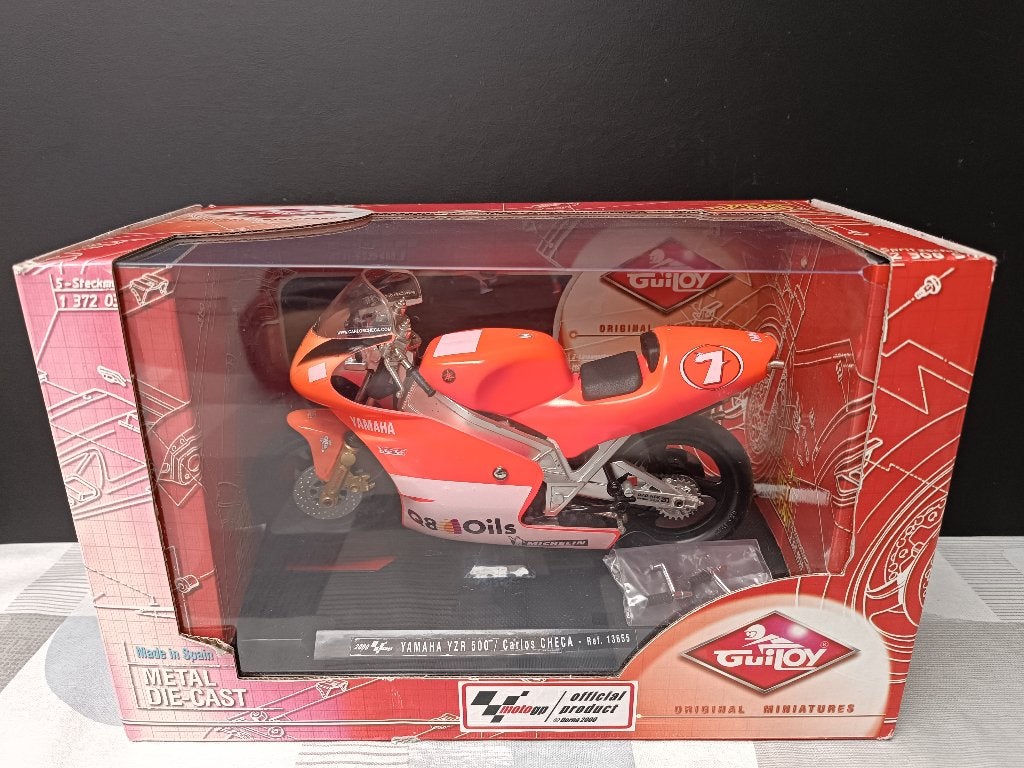 Yamaha YZR 500 MotoGp - Guiloy - Carlos Checa - Motor, Ophalen of Verzenden, Zo goed als nieuw, Motoren