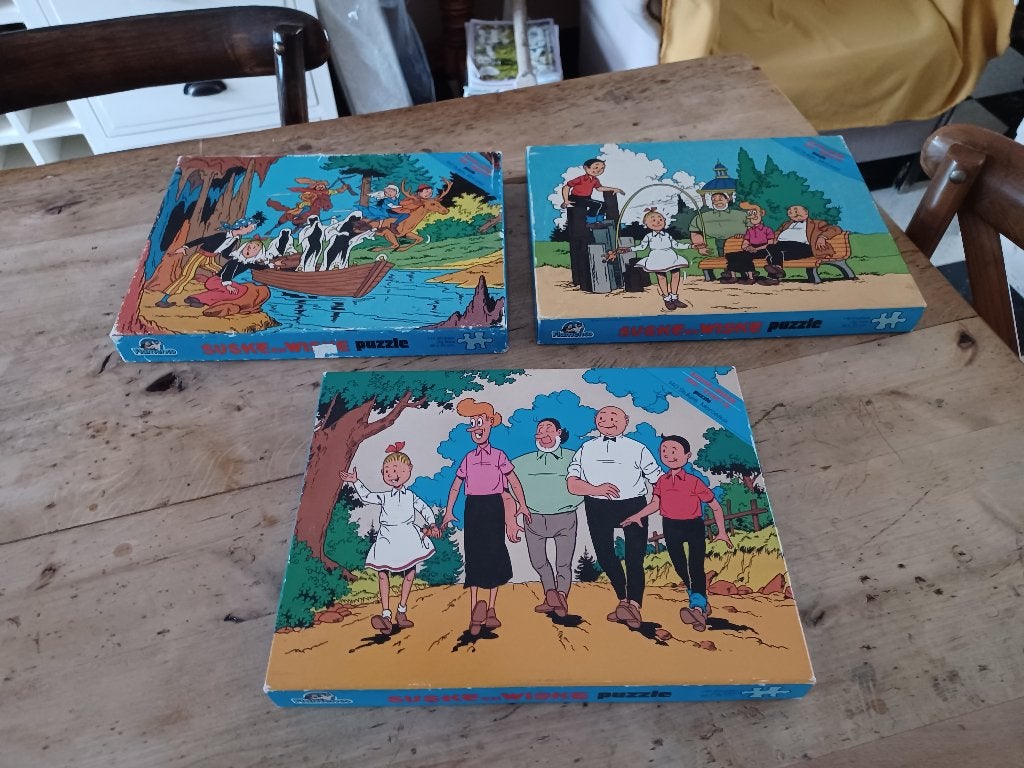 Flamenco puzzels 140 stukken SUSKE EN WISKE vanaf 2 euro, Ophalen of Verzenden