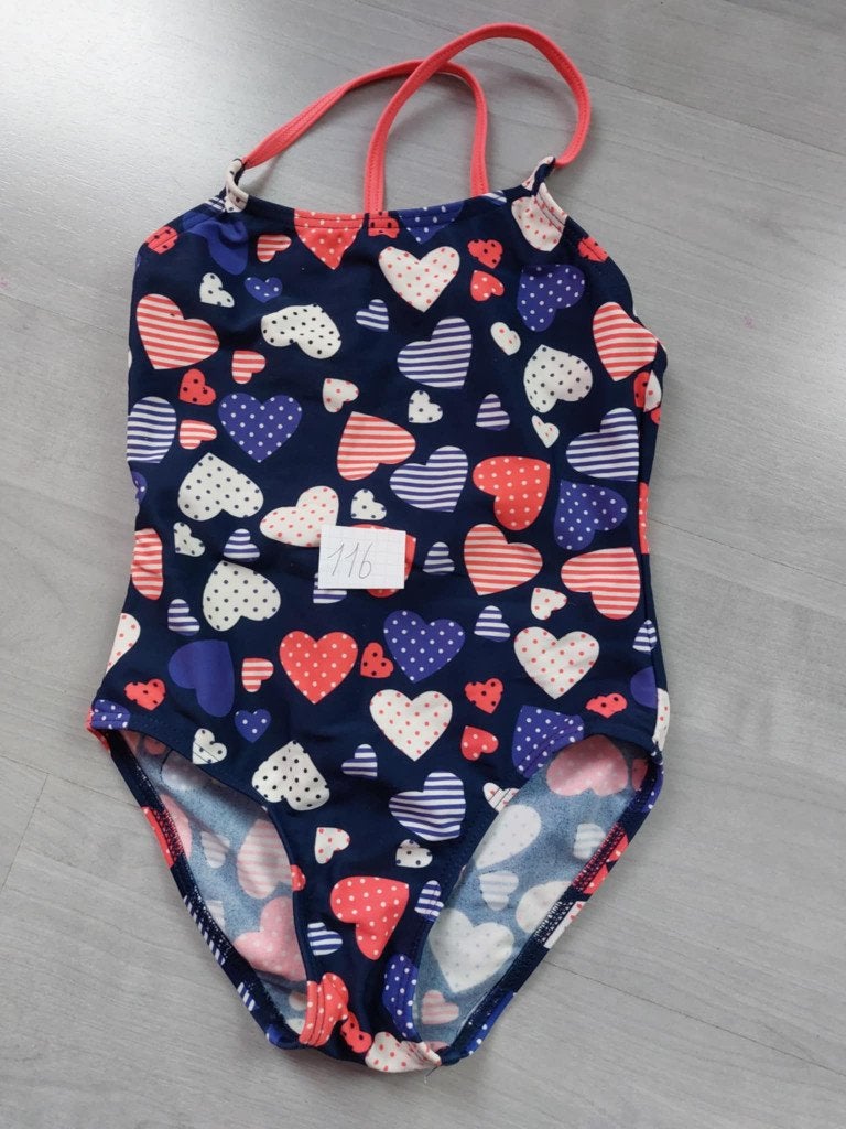 Zwempak Maat 116 meisje, Ophalen, Zo goed als nieuw, Meisje, Sport- of Zwemkleding
