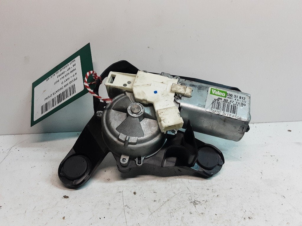 MOTEUR ESSUIE-GLACE ARRIÈRE Peugeot 308 (4A / C), Kontakt-peugeot@peugeot.com, Utilisé, Peugeot Deutschland GmbH, Bahnhofsplatz
65423  Rüsselsheim, DE