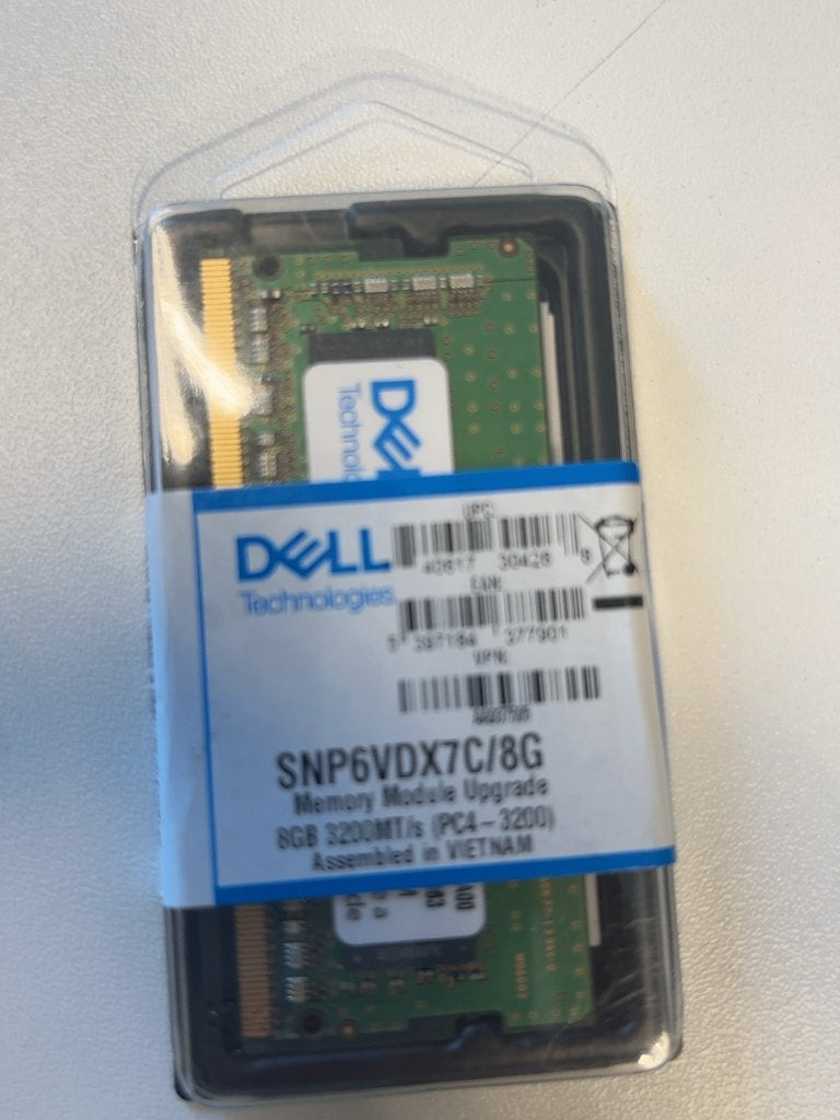 10x Dell 8GB DDR4 3200MHz SODIMM – Nieuw, Computers en Software, RAM geheugen, Ophalen, DDR4, 8 GB, Nieuw
