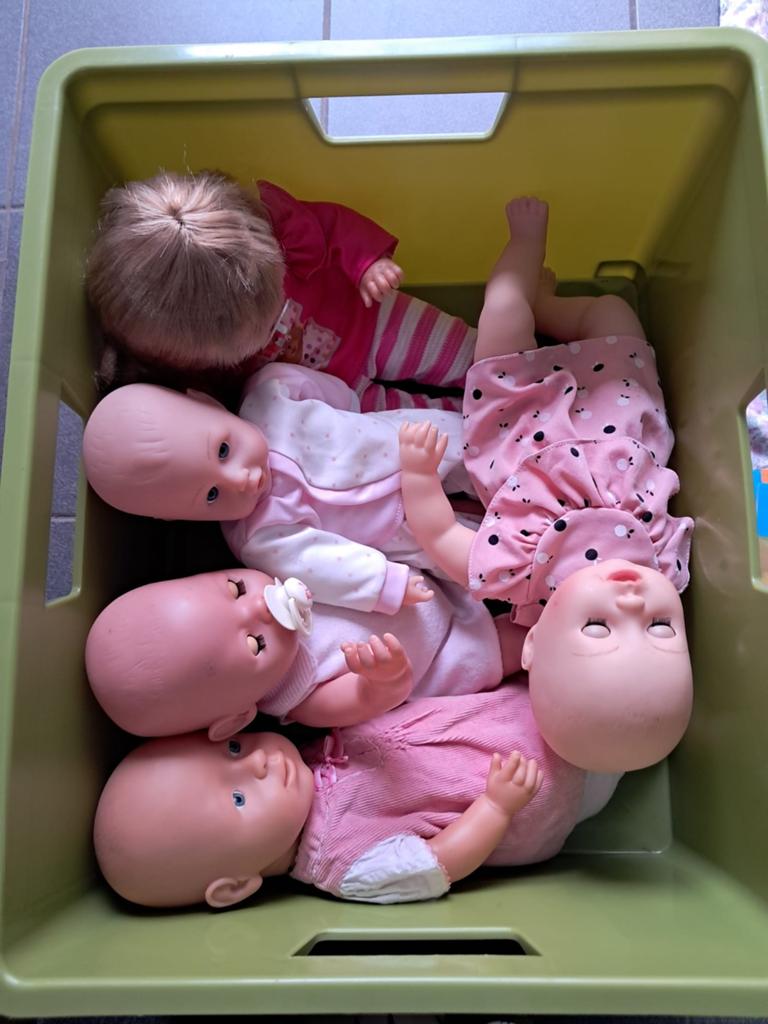 Set van 5 poppen, Ophalen of Verzenden