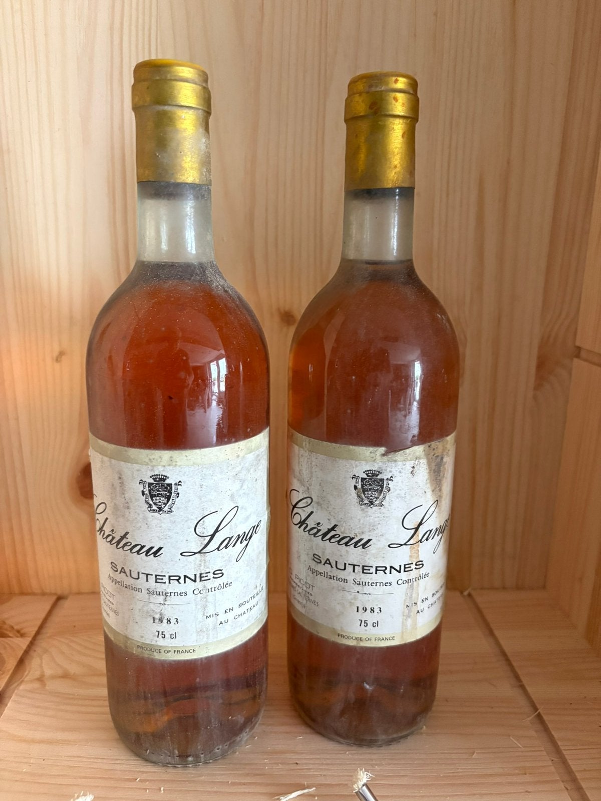 2 flessen sauternes, Enlèvement, Comme neuf