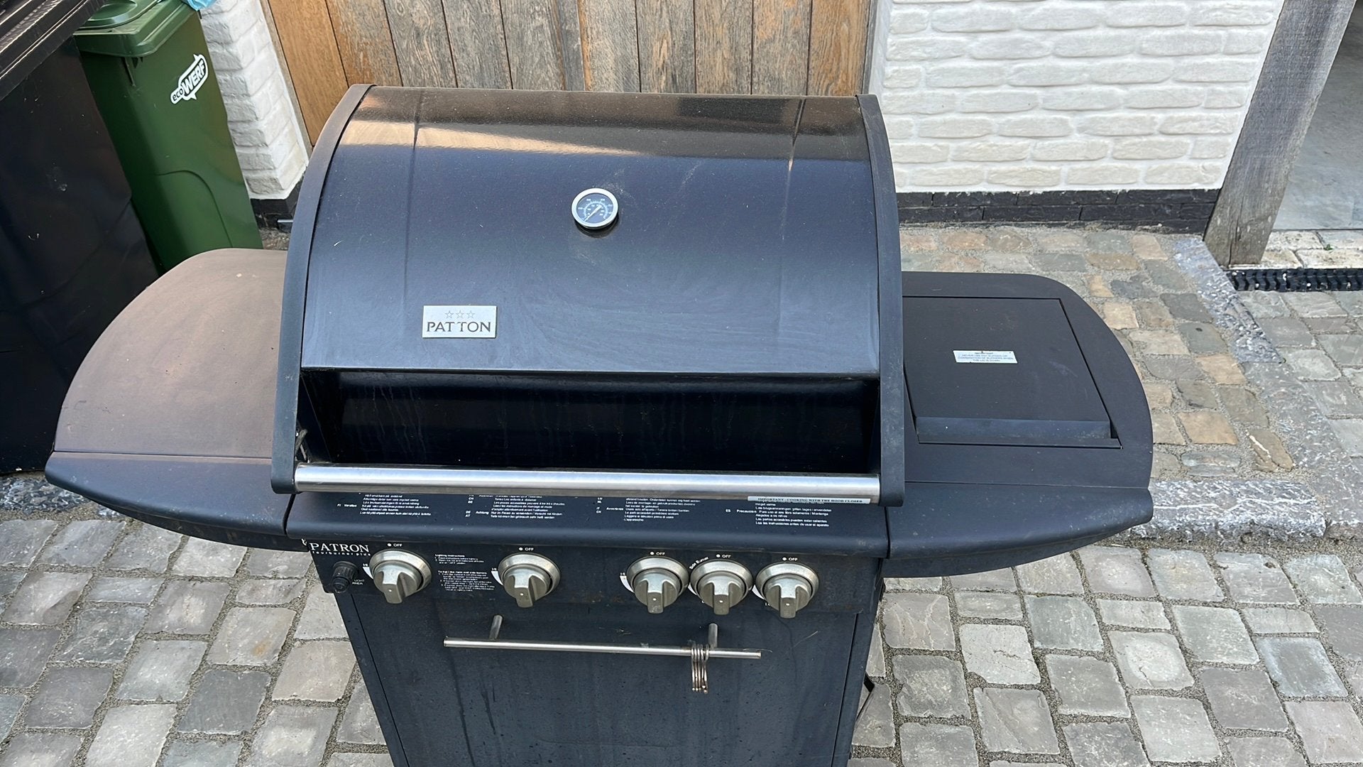 Gas bbq merk PATTON, Enlèvement, Comme neuf