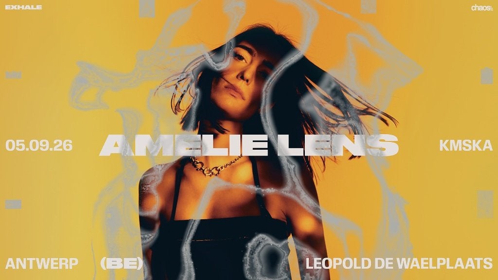 Amelie Lens Tickets Chaos in the City - Antwerp Sept 5