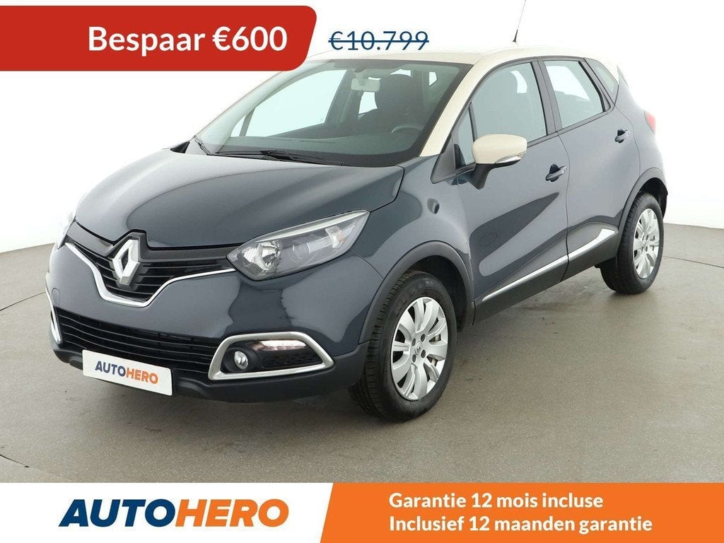Renault Captur 0.9 Energy Zen (bj 2017), Auto's, 898 cc, Gebruikt, Blauw, 1176 kg
