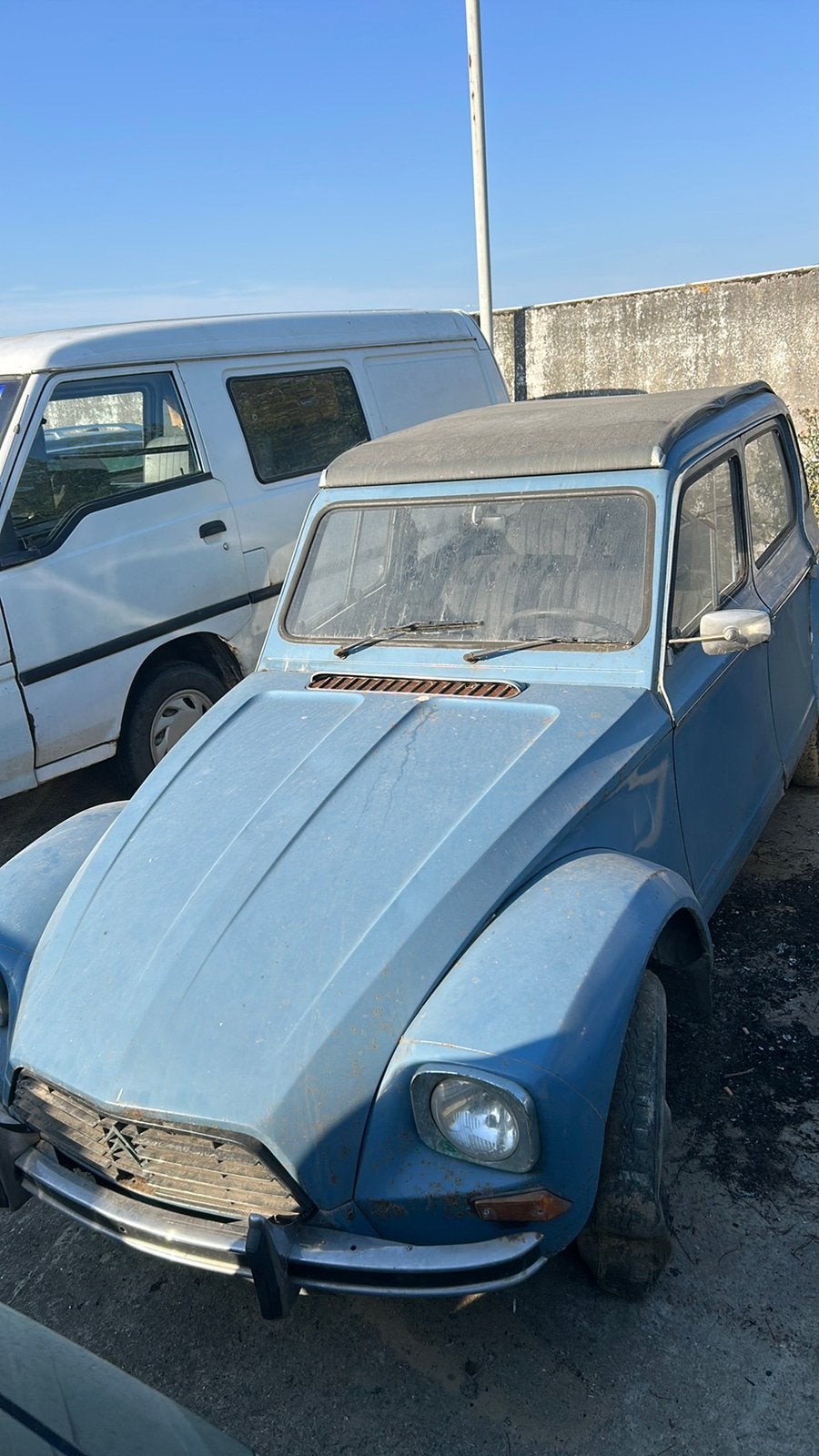 Citroen dyane, Auto's, Voorwielaandrijving, Zwart, Blauw, 5 deurs