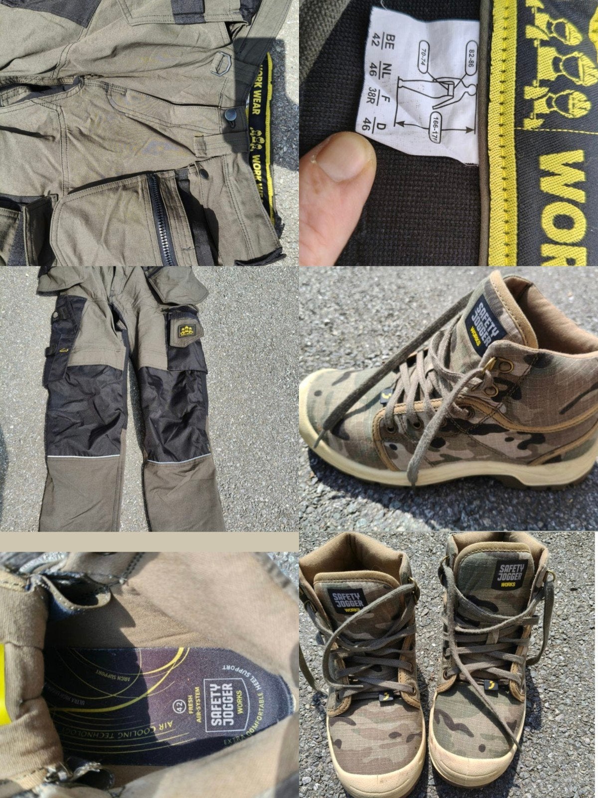 Werkset Maat 42: Lange Werkbroek + Safety Jogger, Kleding | Heren, Schoenen, Werkschoenen, Ophalen
