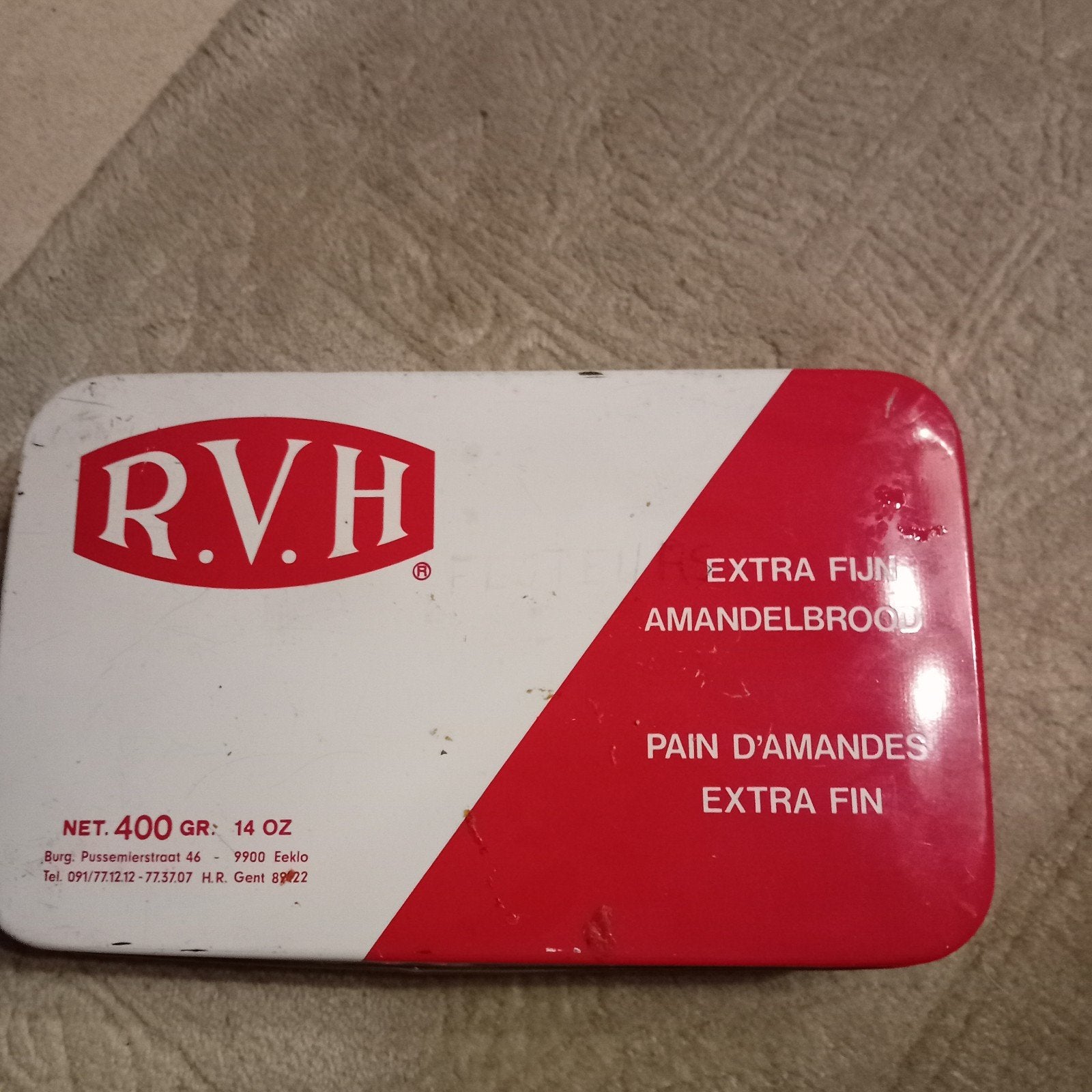 blikken doos r.v.h., Ophalen of Verzenden