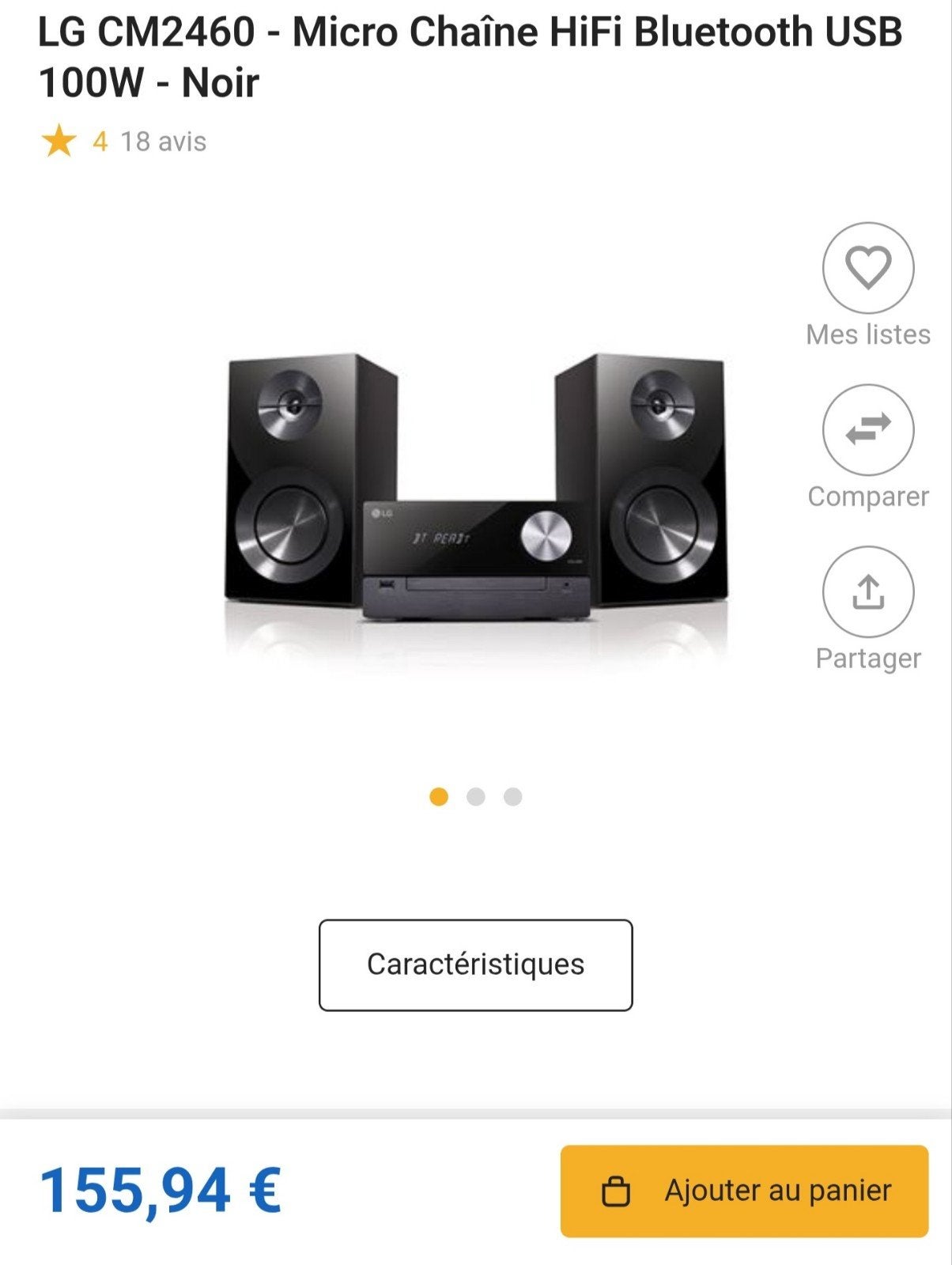 LG CM2460 – Gloednieuwe originele speakers, nog verzegeld!, Audio, Tv en Foto, Ophalen of Verzenden, Nieuw, 70 watt of meer