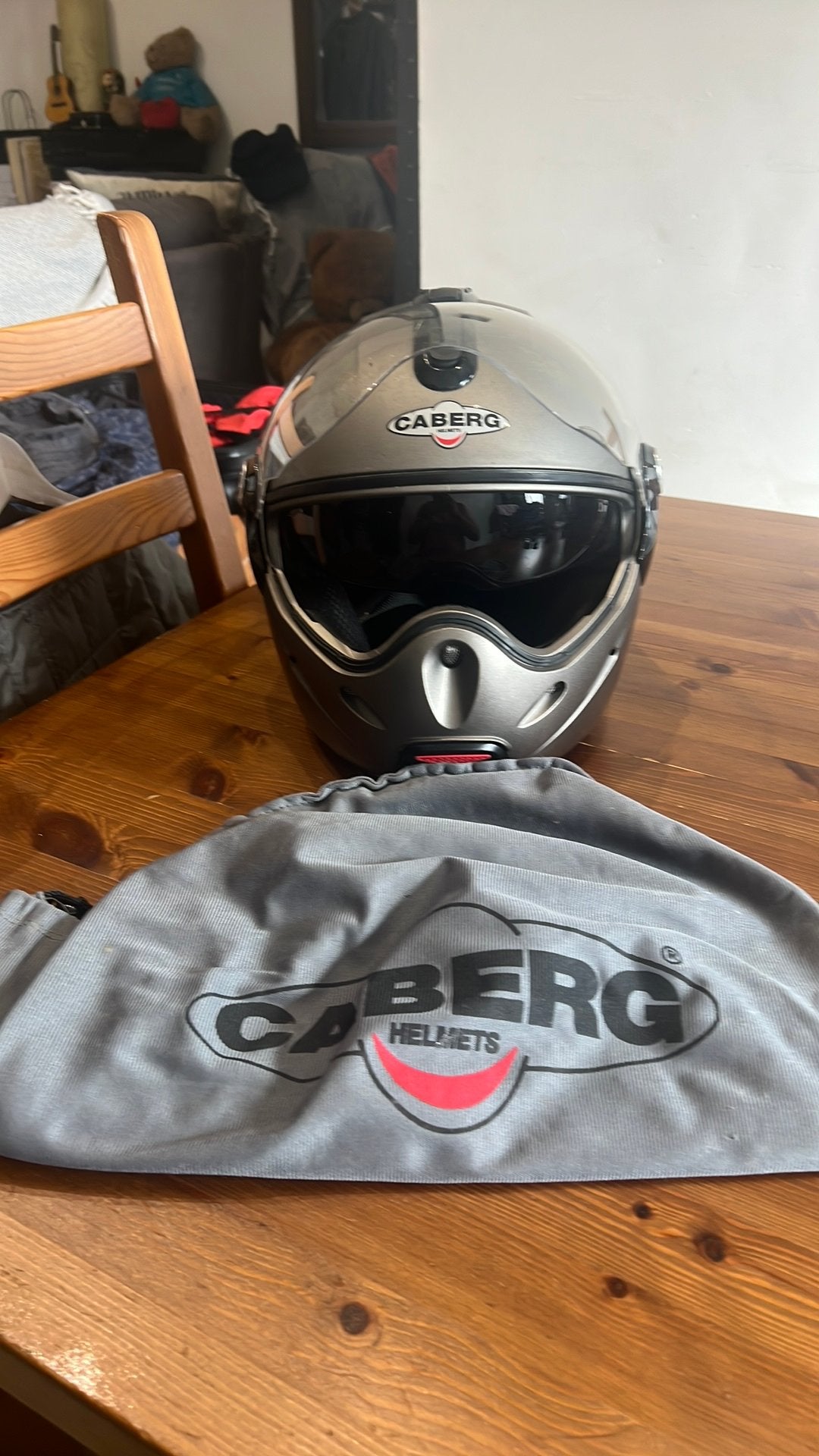 Casque moto de marque Caberg, Motos, Enlèvement, XL, Caberg