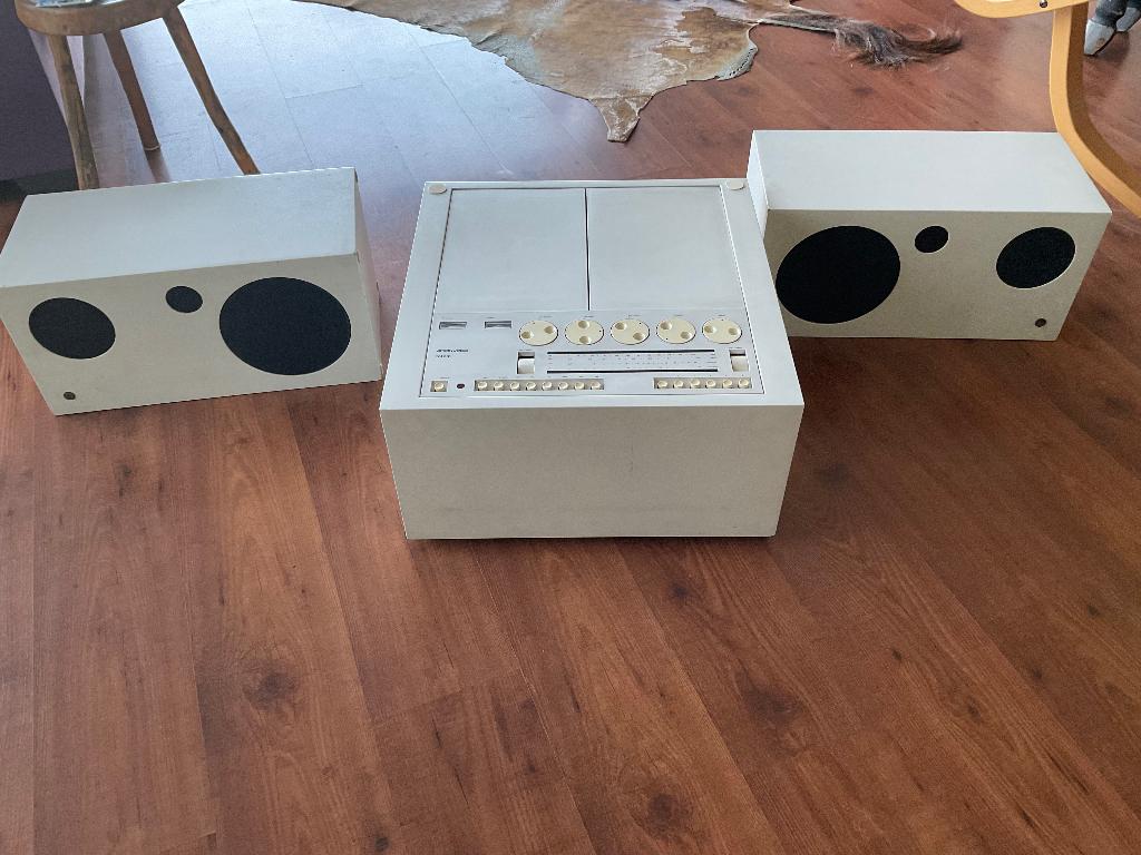 Vintage audio Brion Vega rr131 met Dual 1218 pick up, Ophalen, Gebruikt, Overige merken
