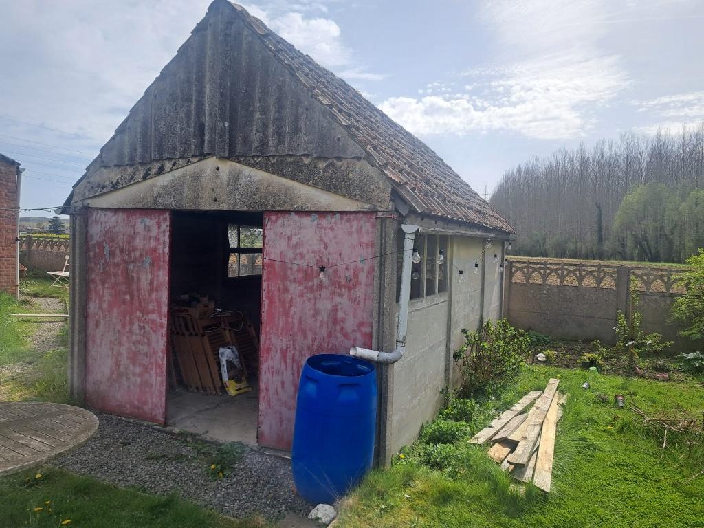 Metalen deur / garagepoort, Ophalen, Gebruikt, 120 cm of meer, Garagedeur