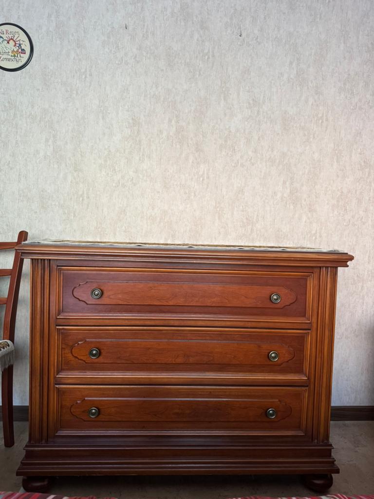 Antieke commode / ladekast hout, Huis en Inrichting, Kasten | Ladekasten, Ophalen, Gebruikt, 100 tot 150 cm, Antiek hout