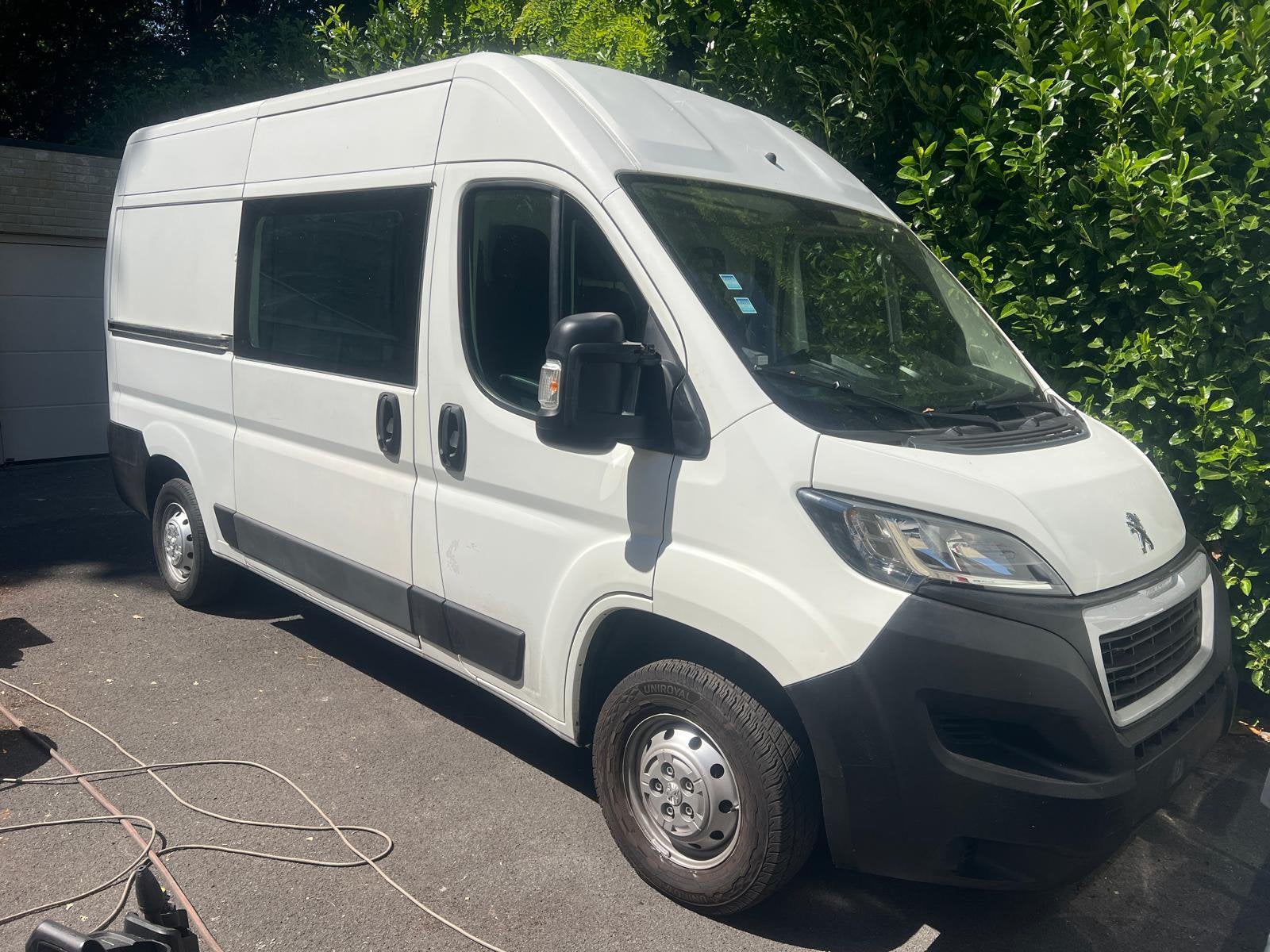 Peugeot Boxer 2.0 Hdi Diesel 2019 distributieriem gesprongen, Auto's, Bestelwagens en Lichte vracht, Euro 6, Wit, Particulier