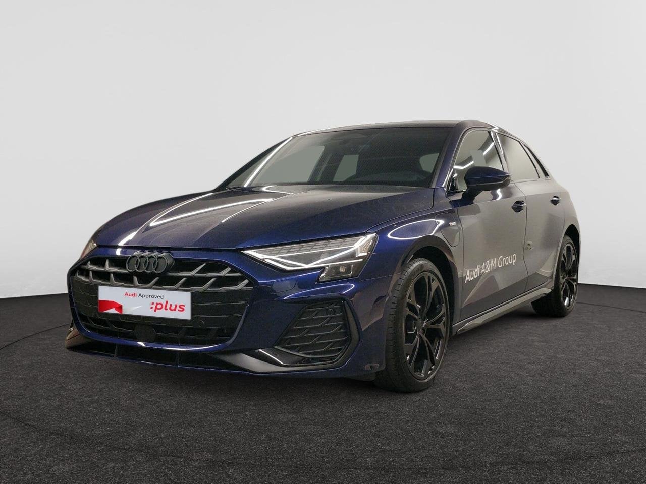 Audi A3 Sportback PHEV CORPORATE S 40 TFSIe 204 PK S TRONIC, Auto's, Automaat, Blauw, Hybride Elektrisch/Benzine, Te koop