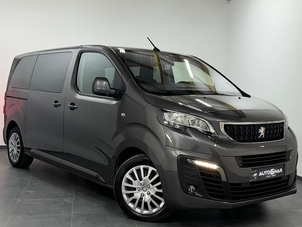 Peugeot Traveller L2 EU6d 8pl - 1erMain - Navi - CarPlay, Autos, 144 g/km, Argent ou Gris, Achat, Entreprise