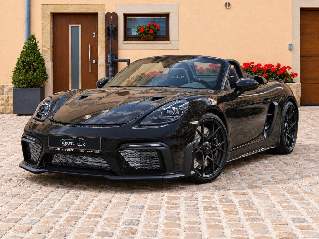 Porsche 718 Spyder RS/Sièges baquets/LED/Chrono/Caméra/BOSE, Auto's, Automaat, Dealer onderhouden, Achterwielaandrijving, Cabriolet