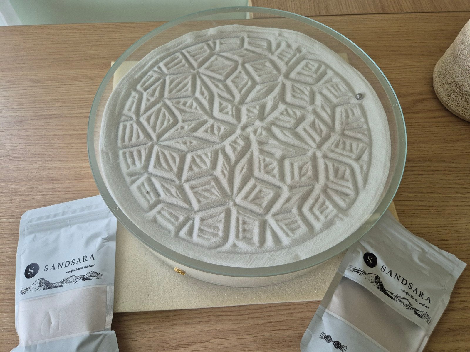 Kickstarter Sandsara, Ophalen, Zo goed als nieuw, Glas, Japandi