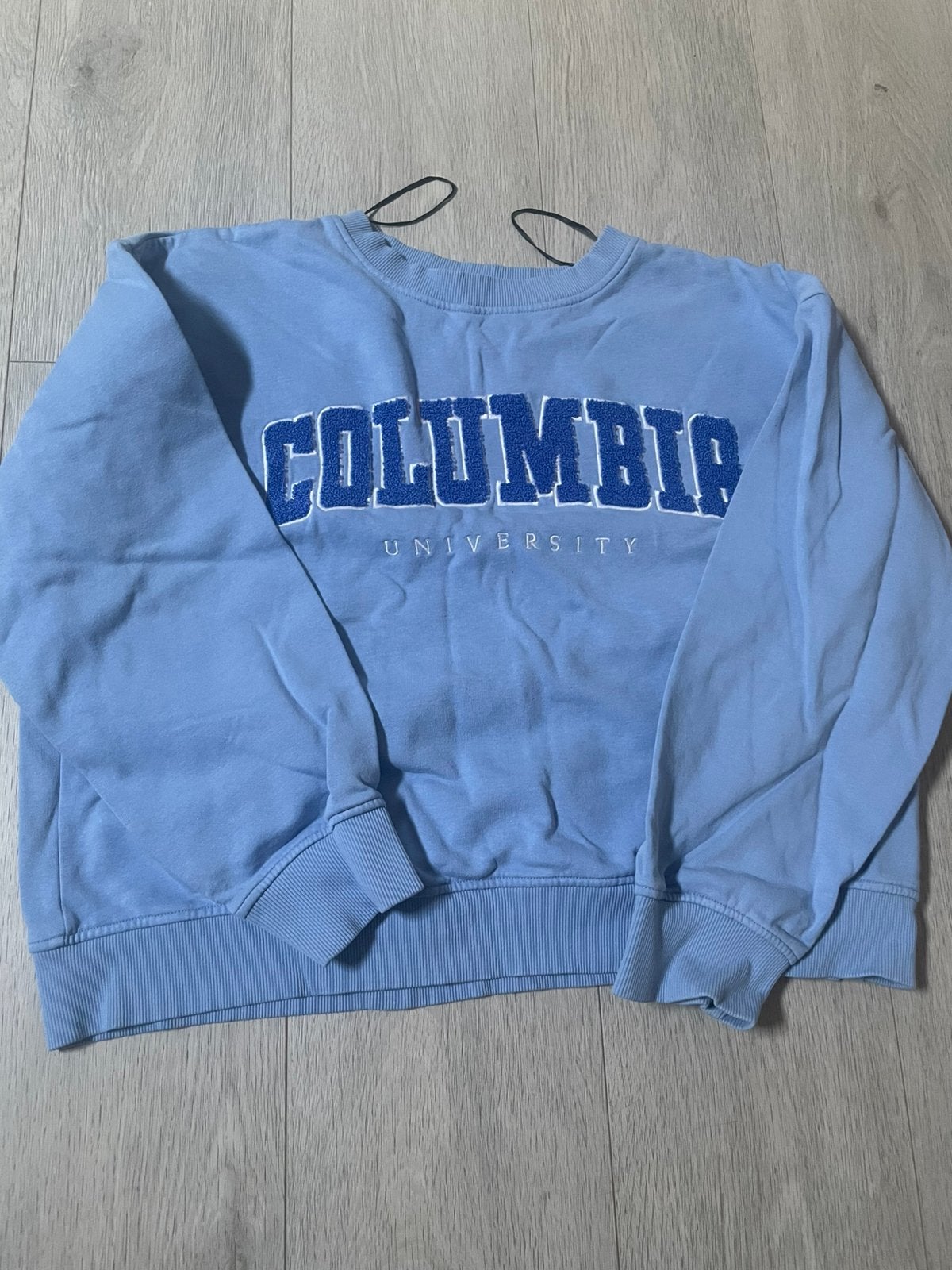 Blauwe Columbia University sweater maat M, Kleding | Heren, Truien en Vesten, Ophalen, Zo goed als nieuw, Maat 48/50 (M)
