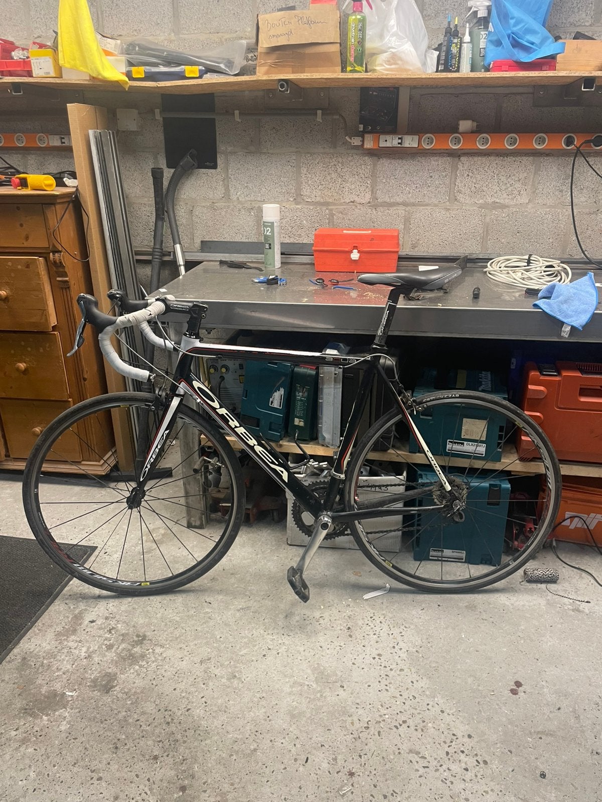 Koersfiets Orbea Orca, Ophalen, Velgrem