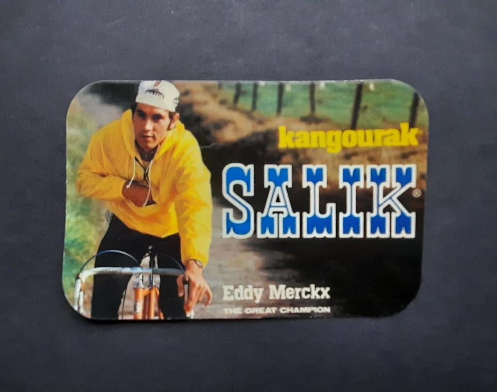 Sticker Eddy Merckx - The Great Champion, Ophalen of Verzenden, Gebruikt