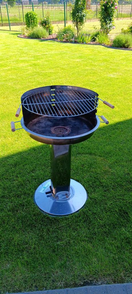 Bbq op houtskool, Ophalen, Gebruikt