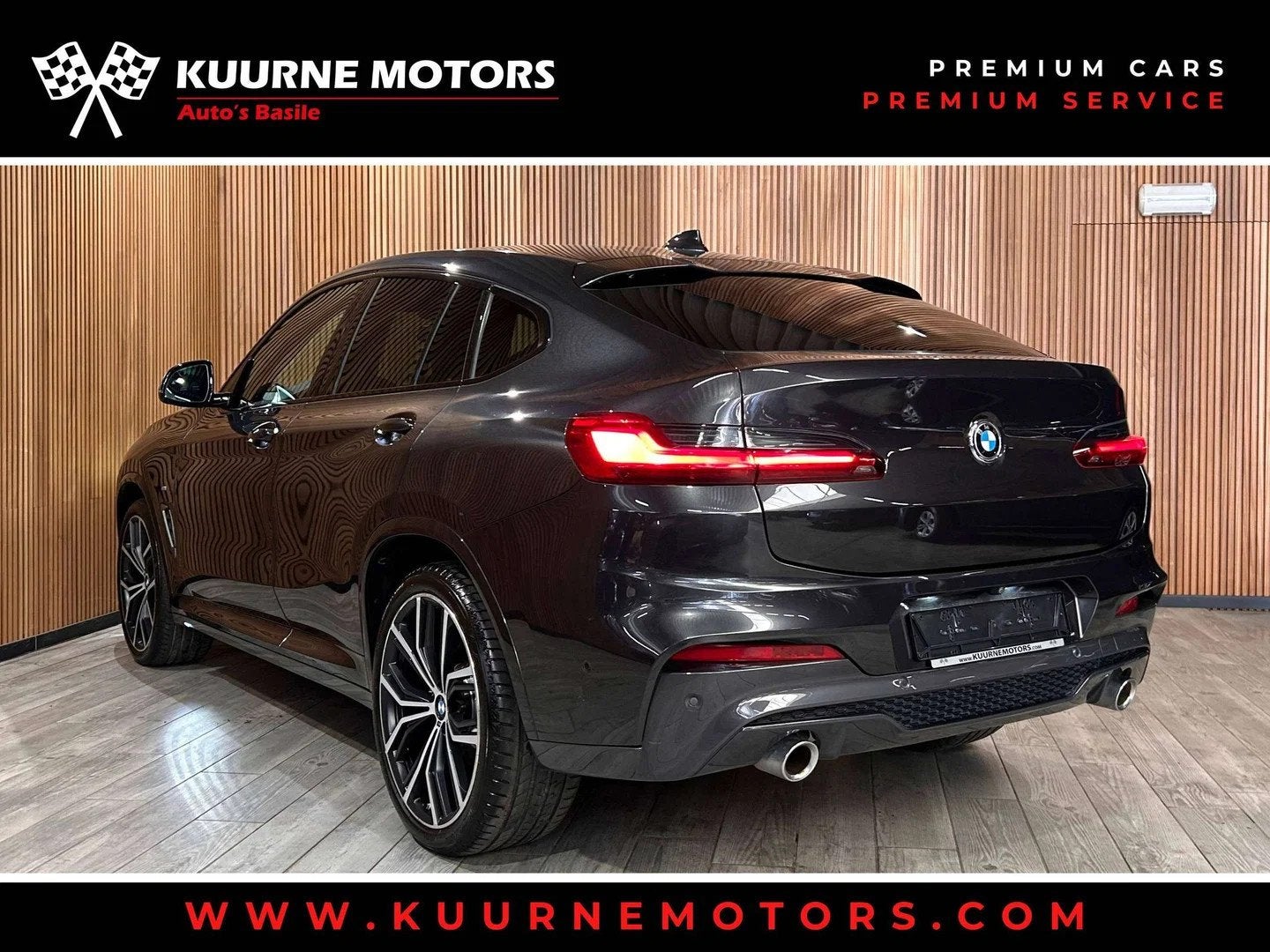 BMW X4 xDrive20iA M Pack Alu21"/AdapLed/Leder/Cam/Hud/Gps/Ke, Auto's, Automaat, 1998 cc, Gebruikt, 4 cilinders