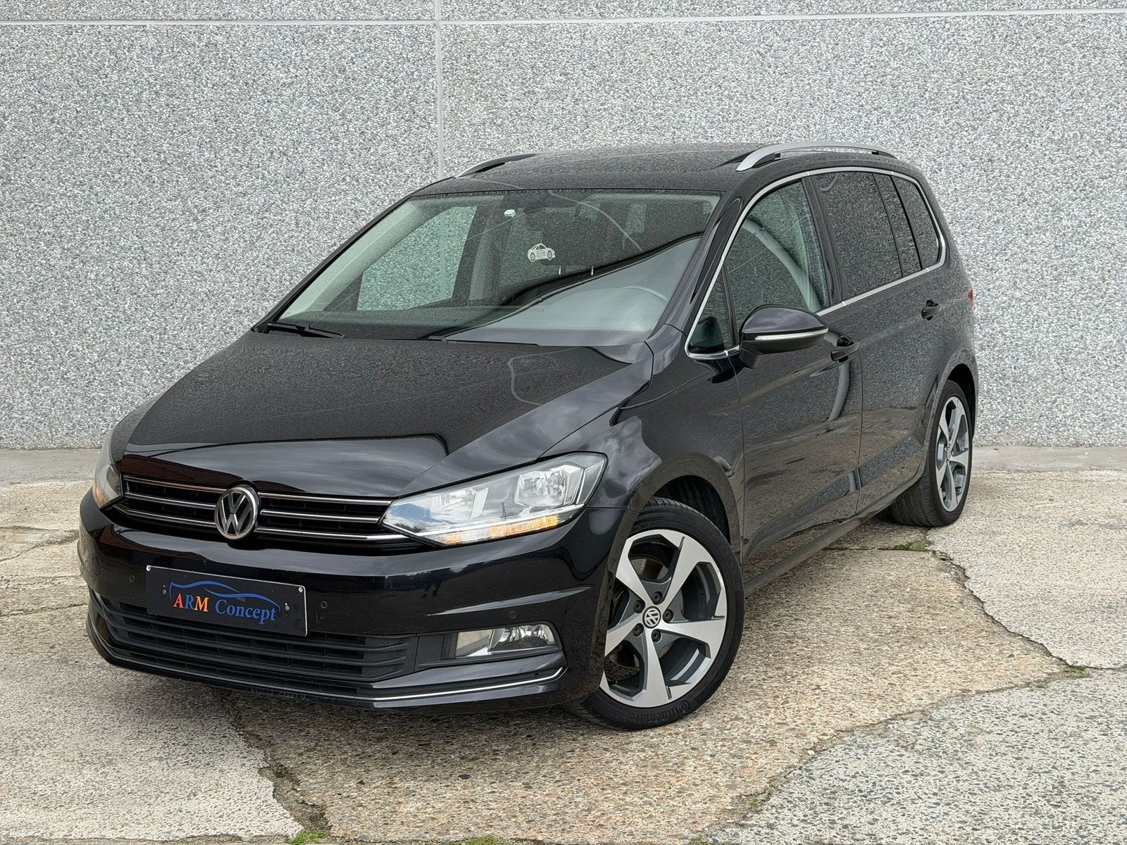 Volkswagen Touran 2.0 TDI diesel 2016 EURO 6b 5pl Pano/cuir, Achat, Euro 6, Entreprise, Noir
