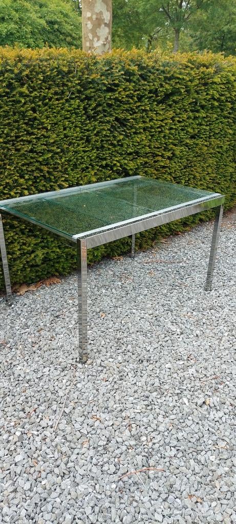 GRATIS !!! Uitschuifbare glazen tafel, Enlèvement