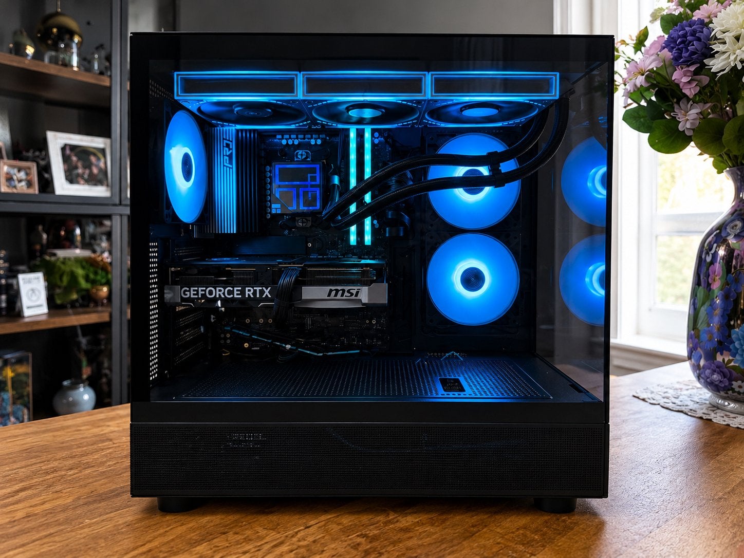 High-end Gaming PC | Ryzen 7 7800X3D | RTX 5070 | 32GB DDR5, Informatique & Logiciels, Ordinateurs de bureau, Comme neuf, 4 Ghz ou plus