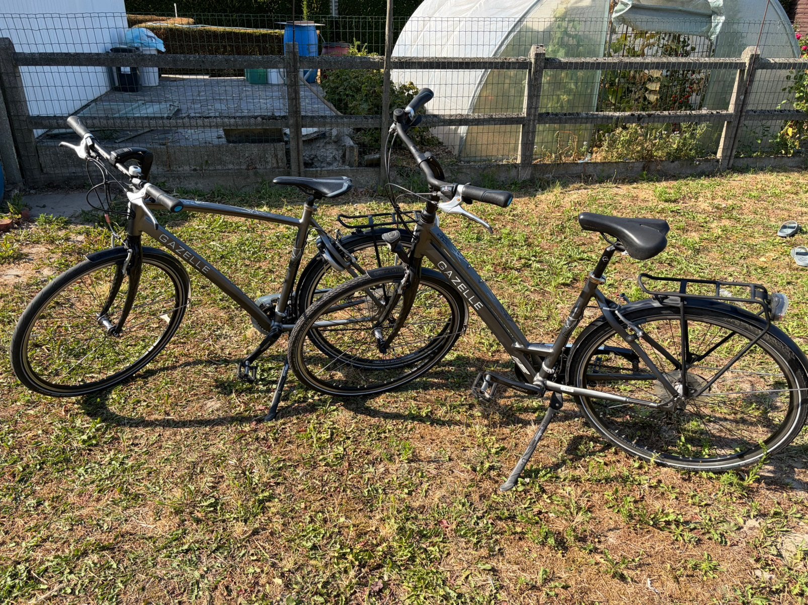 Heren-en damesfiets, merk Gazelle chamonix s27, Ophalen, Gebruikt, Gazelle