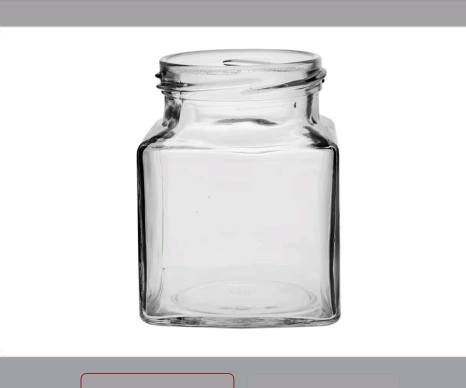 Glazen potten voor voeding 1600st, Ophalen, Nieuw, Glas, Pot, Bus of Blik