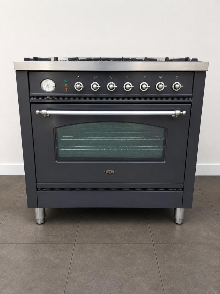 Luxe Boretti 90cm 6pits, Electroménager, Enlèvement ou Envoi, Comme neuf