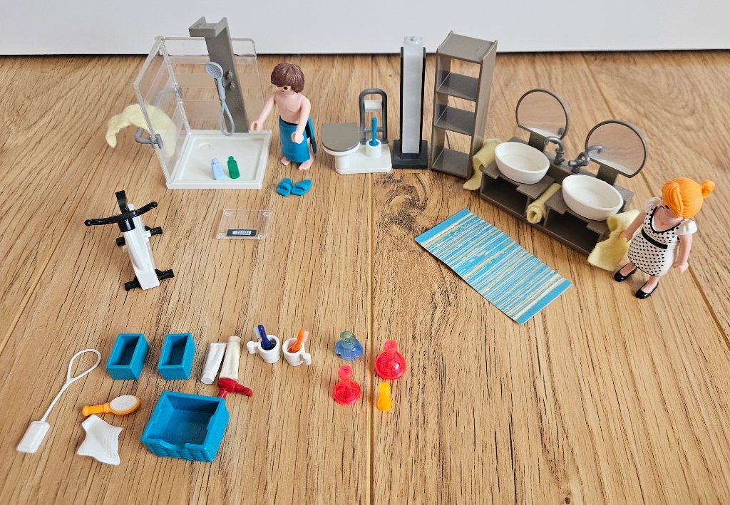 Playmobil City Life 9268 - salle de bain, Enlèvement, Utilisé, City life
