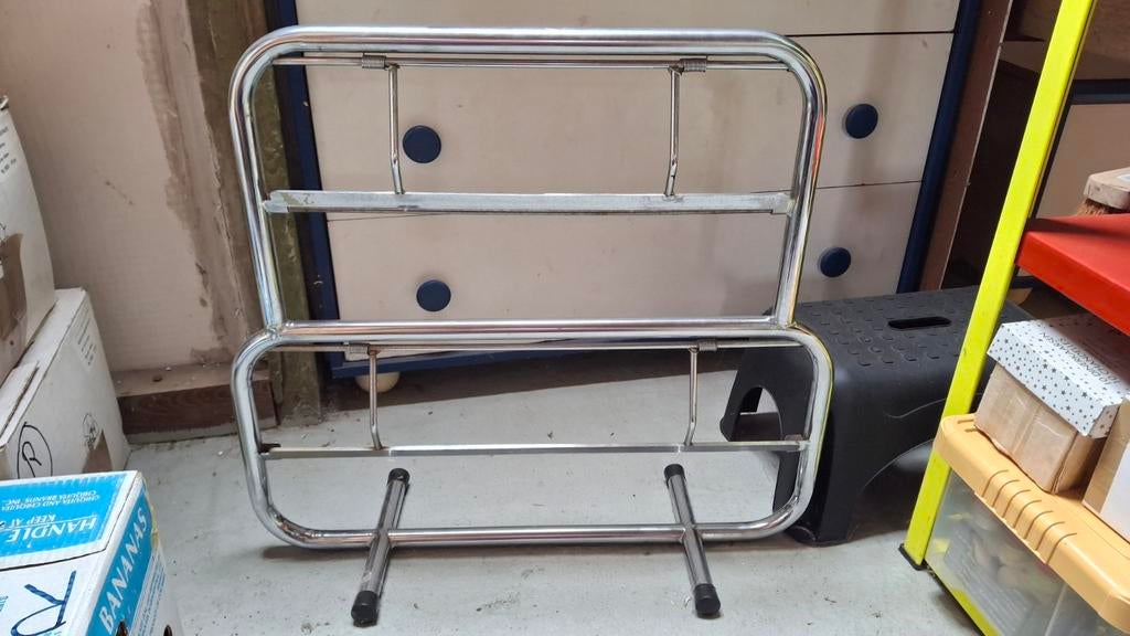 Metalen Rolhouder voor Cadeaupapier – Vintage Winkelrek, Diversen, Cadeaupapier, Ophalen