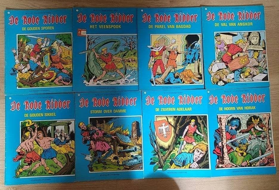 strips De Rode Ridder ( ongekleurde reeks ), Enlèvement ou Envoi