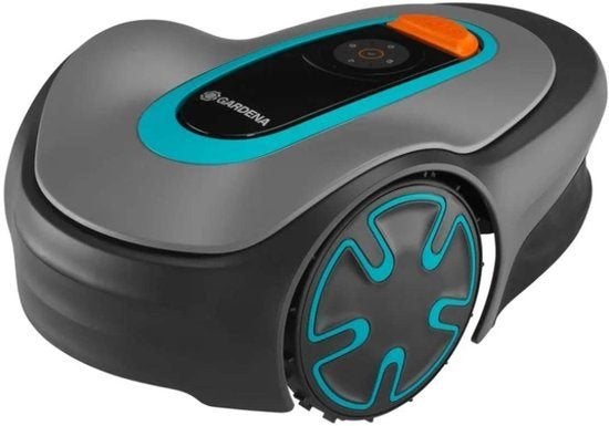 gardena Robotmaaier mini 500 m2 + garage, Gardena, Moins de 20 cm, Comme neuf, Enlèvement