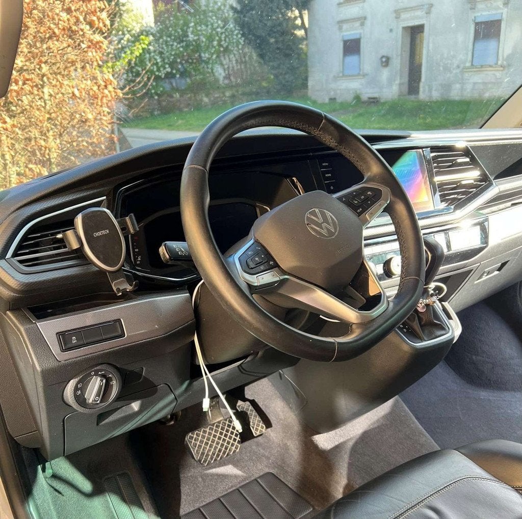 Volkswagen T6.1 Multivan 2.0 TDi 4Motion Highline DSG 7 PLAC, Autos, Volkswagen, Cuir, Argent ou Gris, Achat, Euro 6