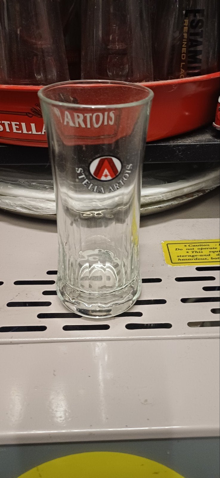 stella artois oud zeldzaam glas, Verzamelen, Ophalen of Verzenden, Nieuw, Glas of Glazen, Stella Artois