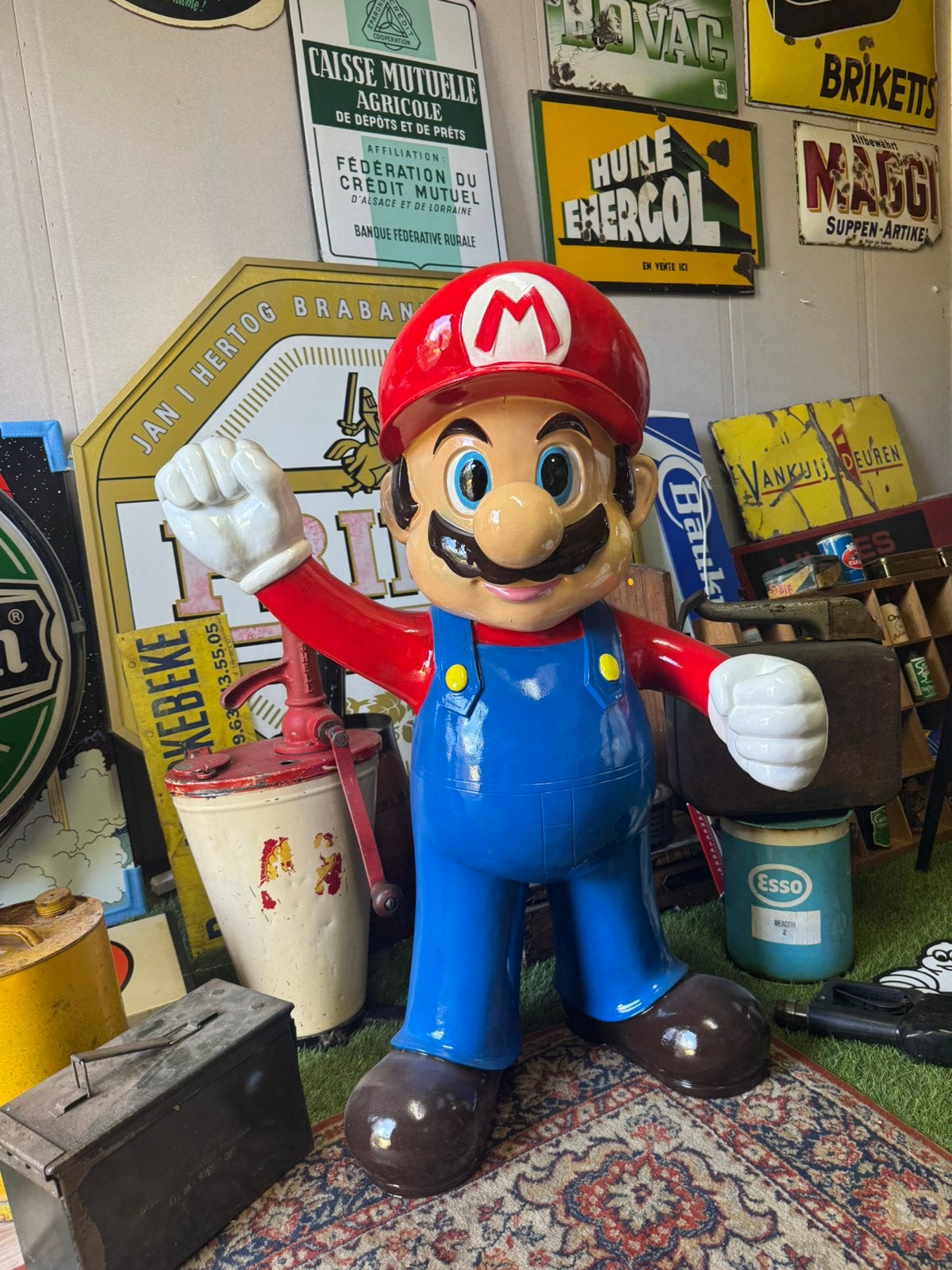 Grande image publicitaire de Mario Bross, Collections, Enlèvement, Comme neuf, Humain