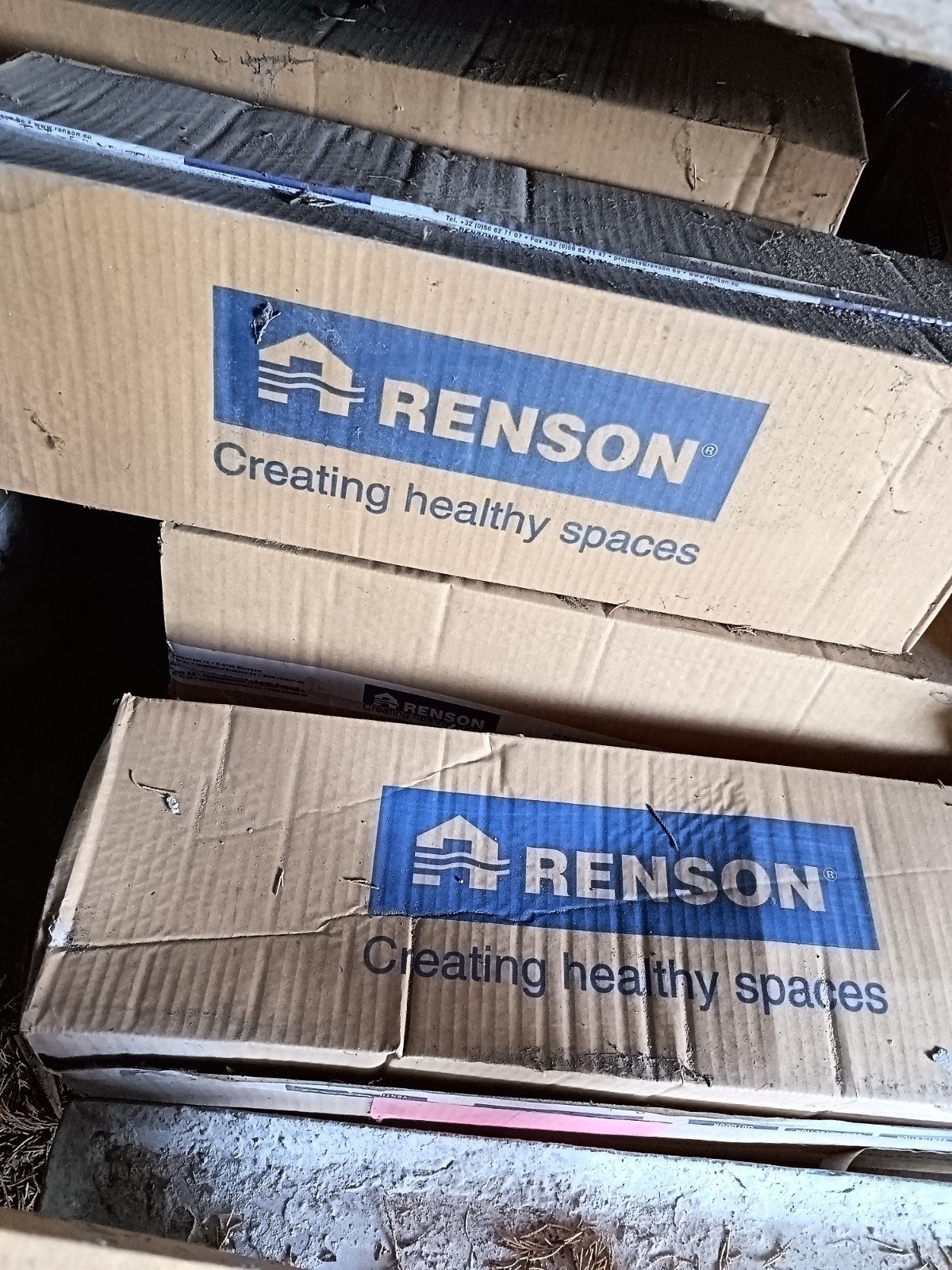 renson brandit dia 125 mm 20 pièces, Bricolage & Construction, Enlèvement ou Envoi, Neuf, Autres types