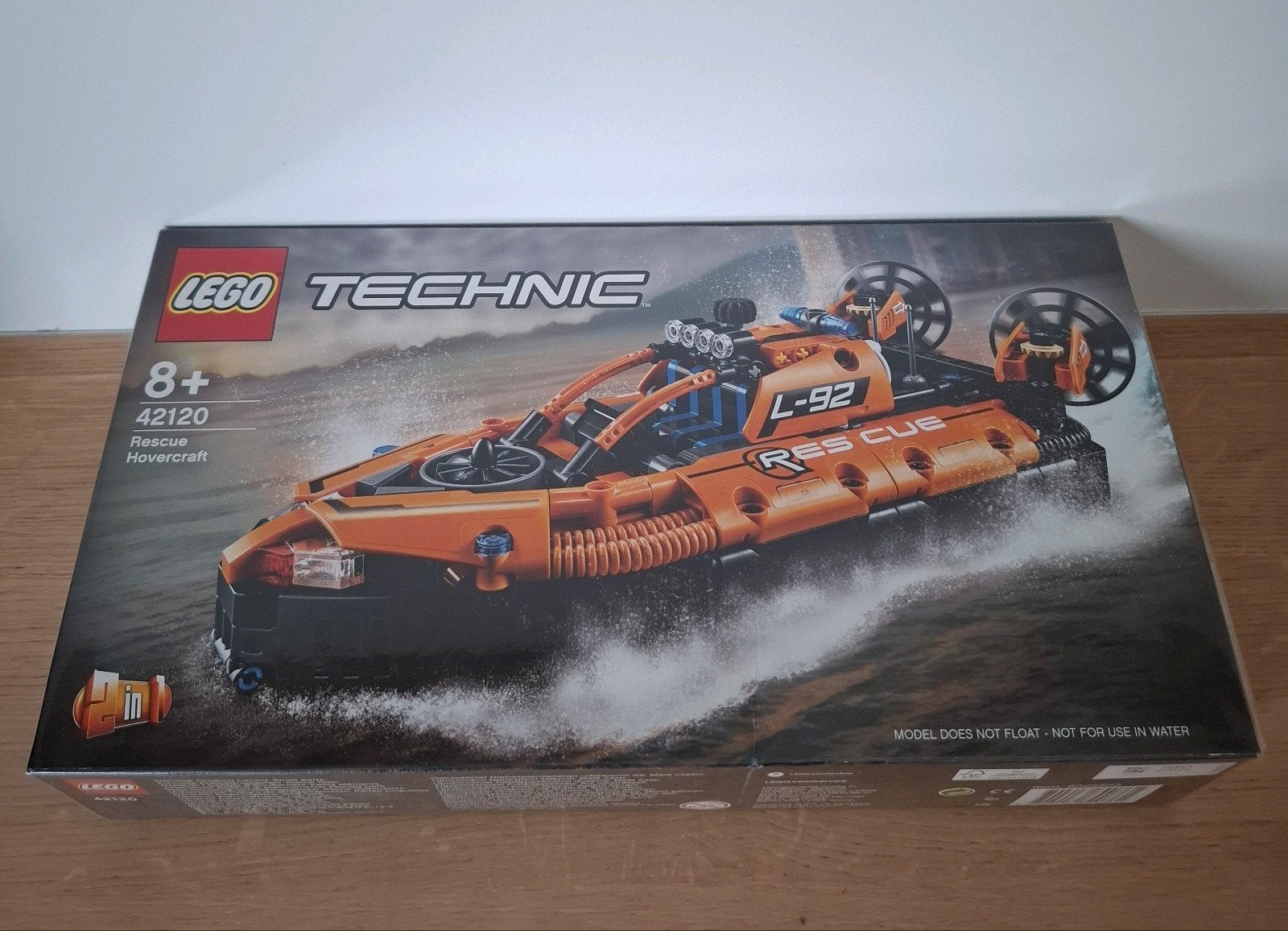 Nieuwe LEGO Technic Hovercraft (42120) 2 in 1!, Ophalen, Compleet, Lego, Technic