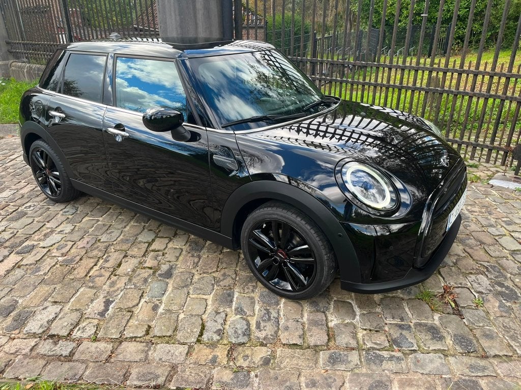 mini **black pack**25700km**pano dak!!**camera**leder**led**, Autos, Cuir, 75 kW, Achat, Euro 6