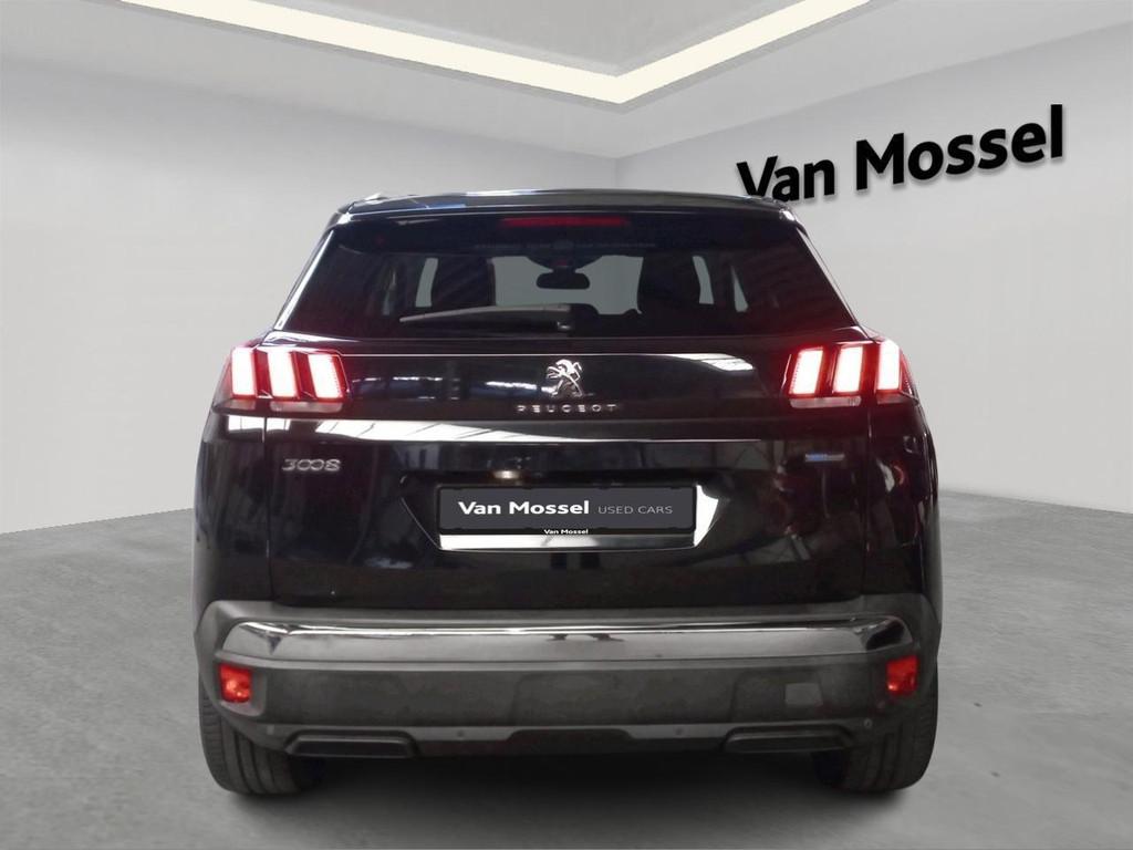 Peugeot 3008 1.2 PureTech 96kW S&S Auto Allure, Auto's, 1345 kg, Stof, Euro 6, Zwart