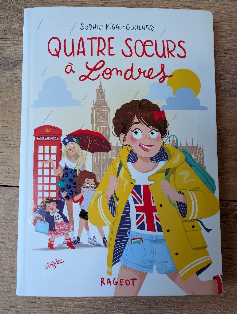 Livre - Quatre sœurs à Londres  - Rigal-Goulard, Ophalen, Nieuw, Sophie Rigal-Goulard, Fictie