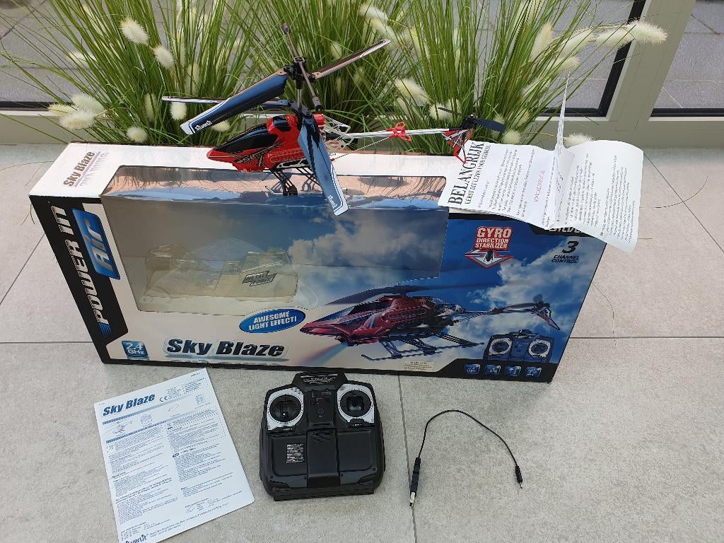 Helicopter Sky Blaze met licht  Silverlit, Hobby en Vrije tijd, Ophalen, Gebruikt