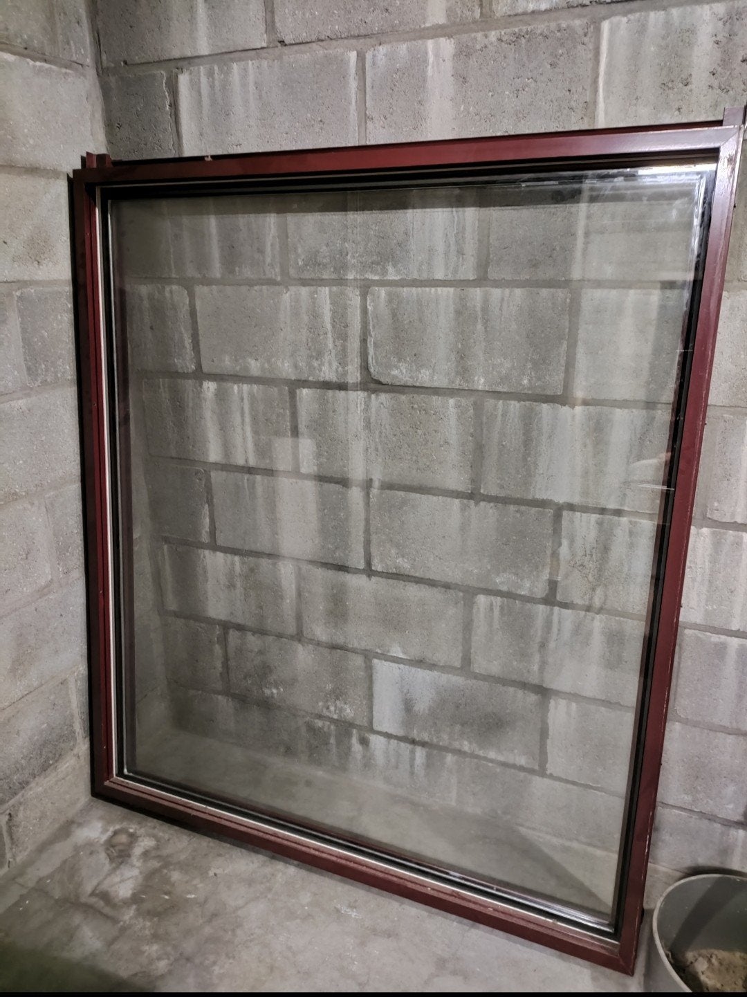aluminium raam, Ophalen, Gebruikt