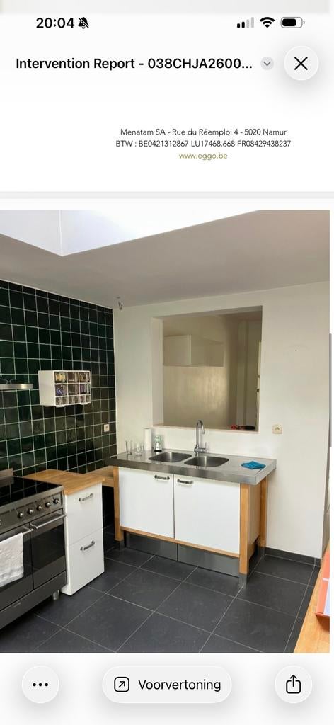 Keuken inclusief 2 Miele-ladekoelkasten en gootsteen, Ophalen, Gebruikt, Wit, Hoekkeuken