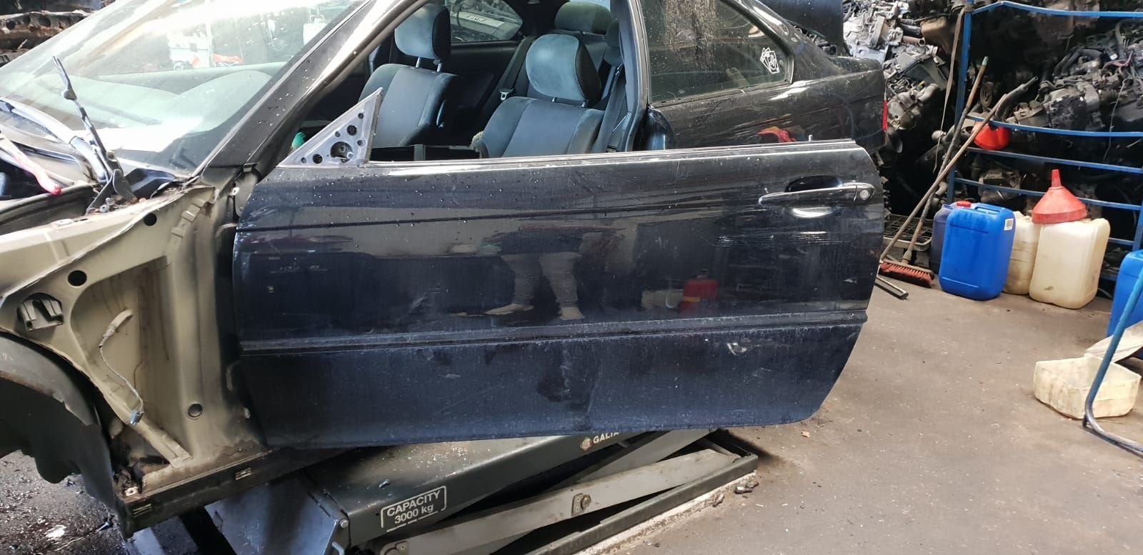 BMW 3SERIE E46 COUPE PORTIER LINKS, Gebruikt, -, Deur, -